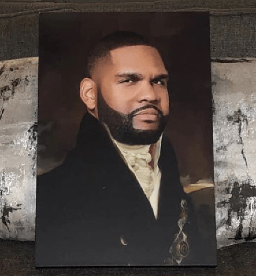 The Count - Custom Canvas