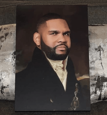 The Count - Custom Canvas