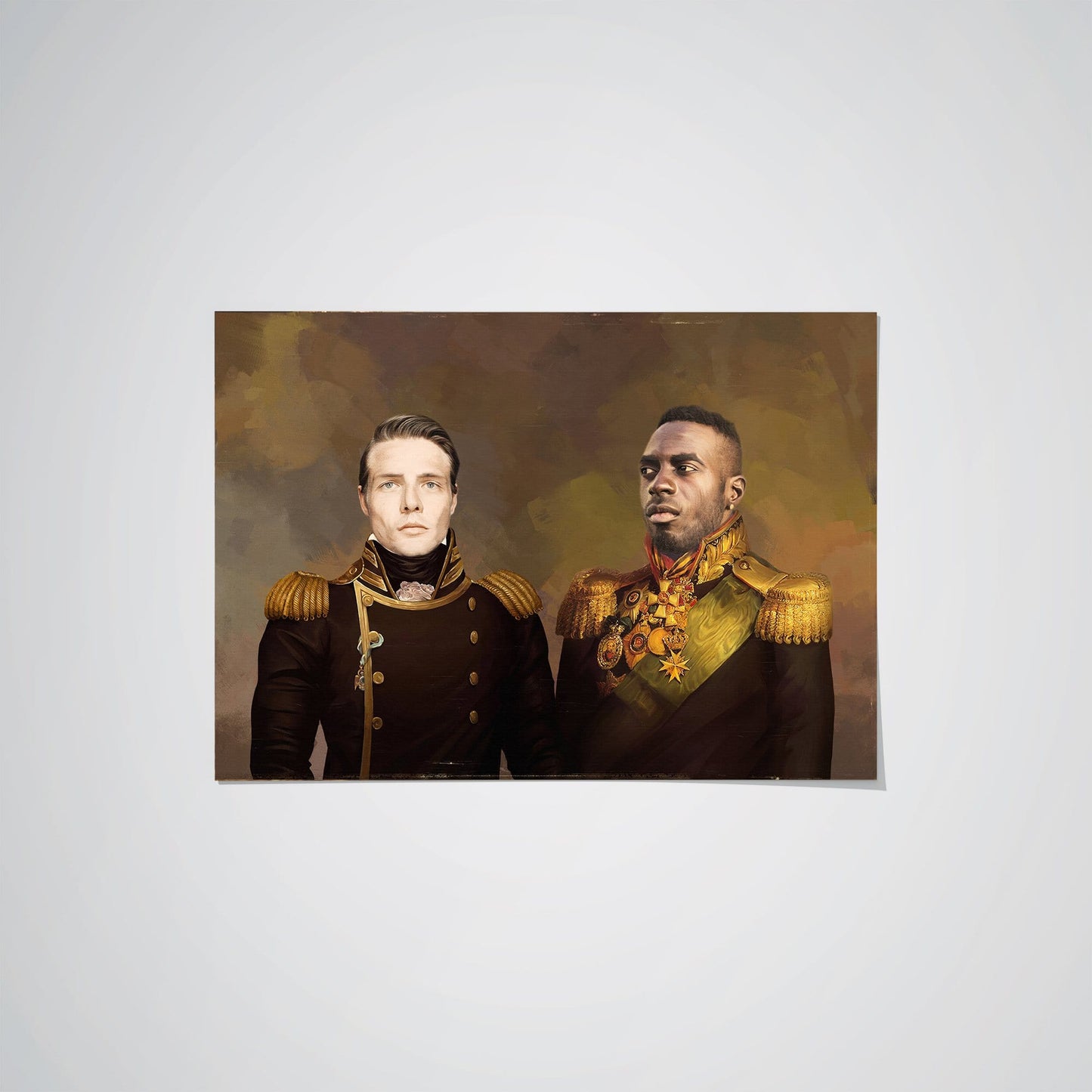 The Admiral and Colonel - Custom Poster