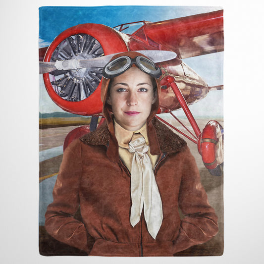 The Amelia - Custom Fleece Blanket