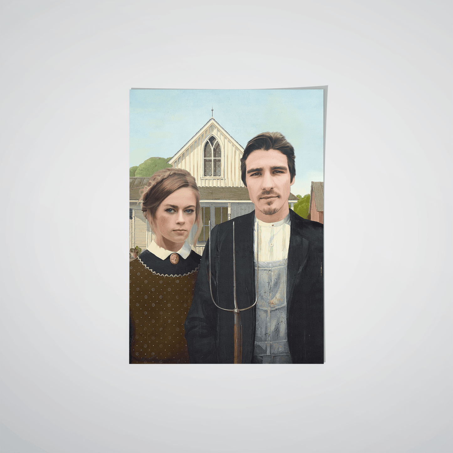 The American Gothic - Custom Poster