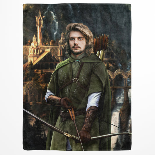 The Archer - Custom Fleece Blanket