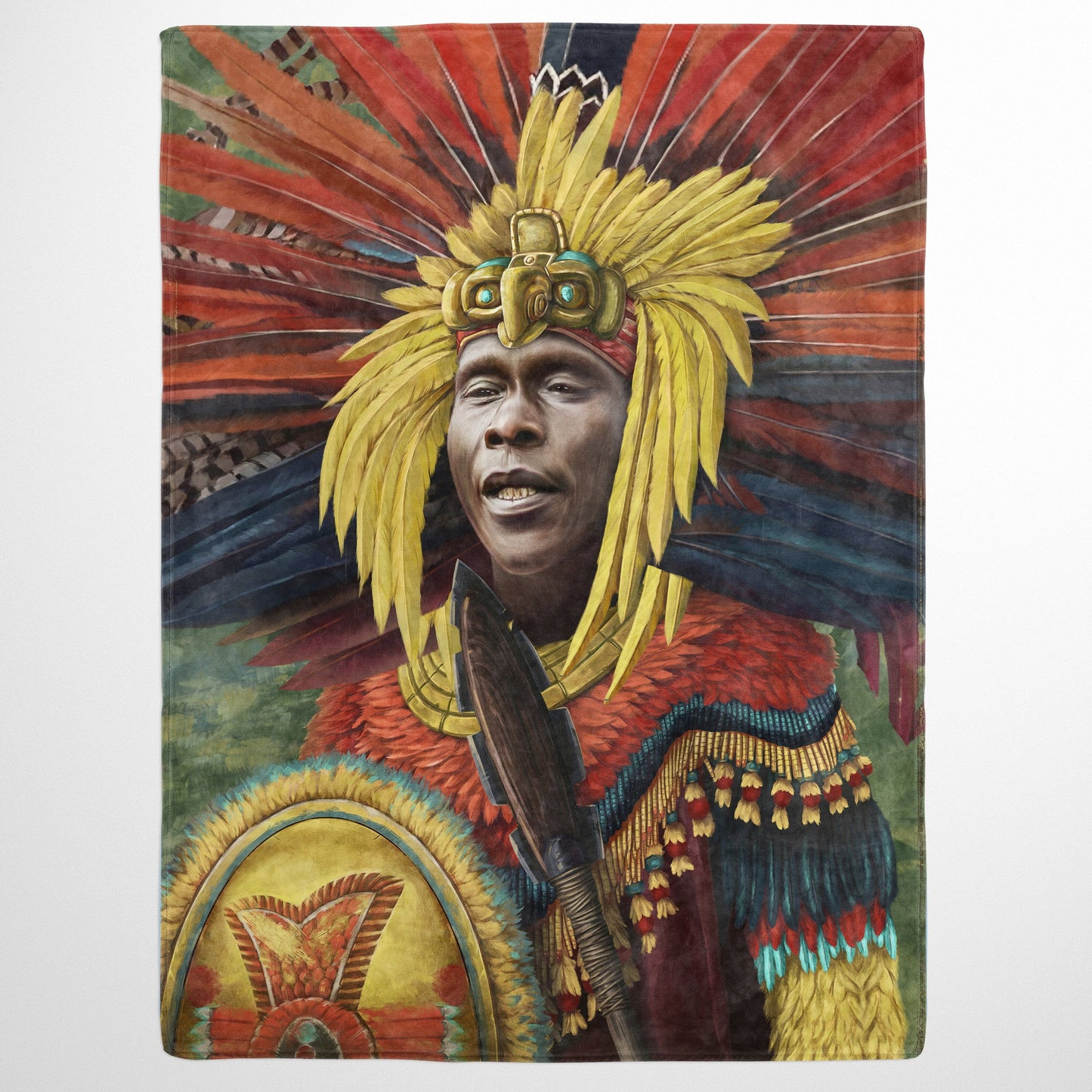 The Aztec - Custom Fleece Blanket