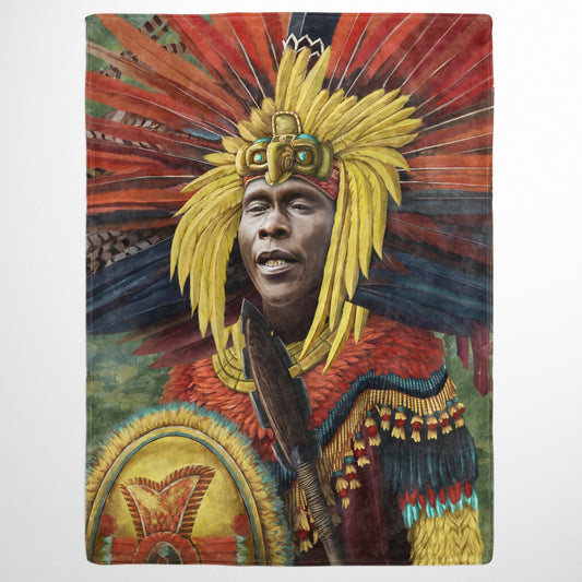 The Aztec - Custom Fleece Blanket
