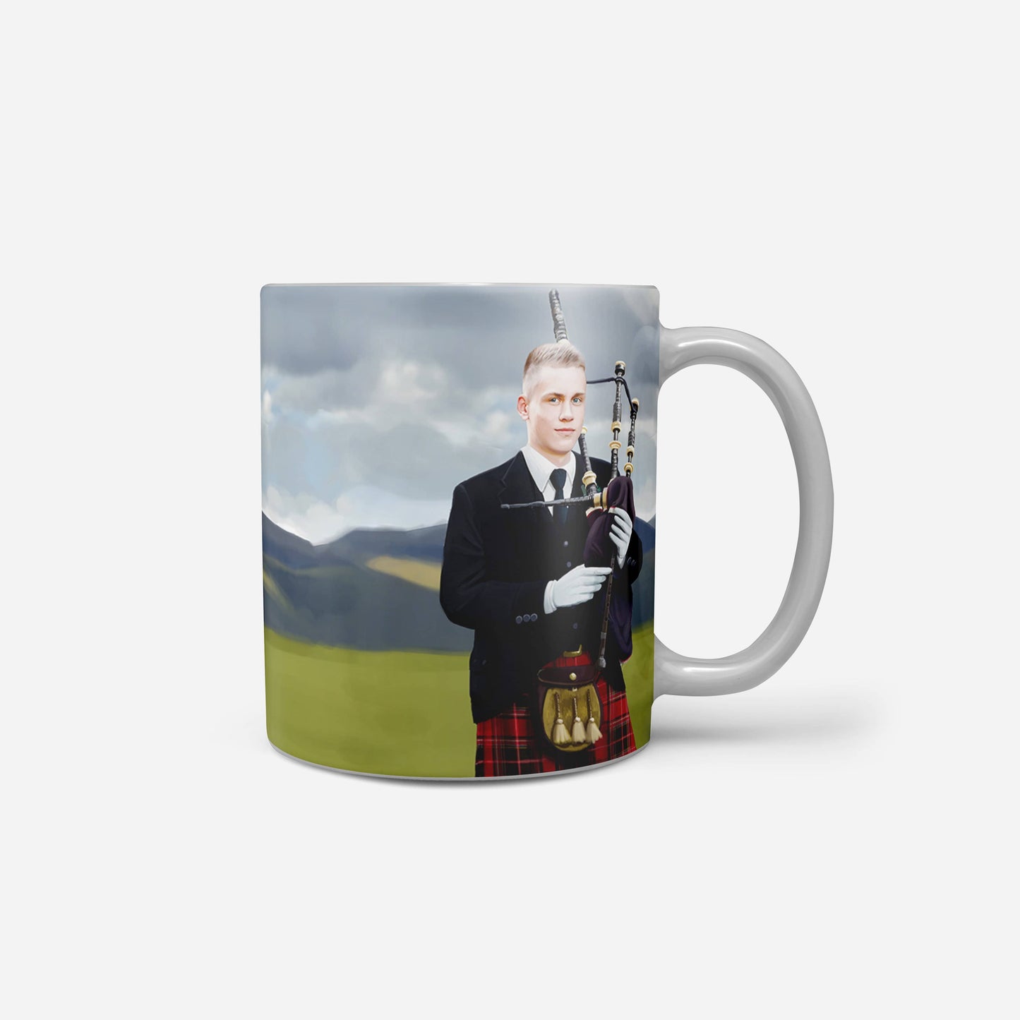 The Bagpiper - Custom Mug