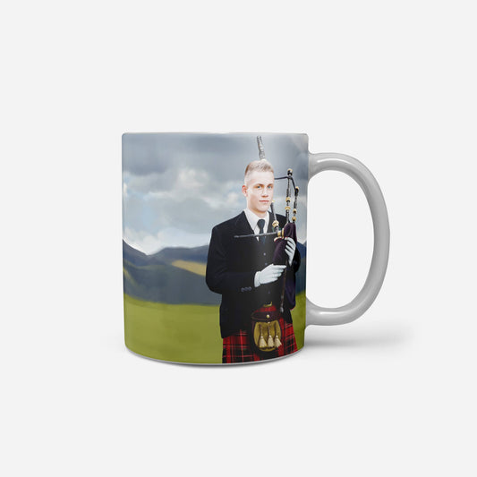 The Bagpiper - Custom Mug