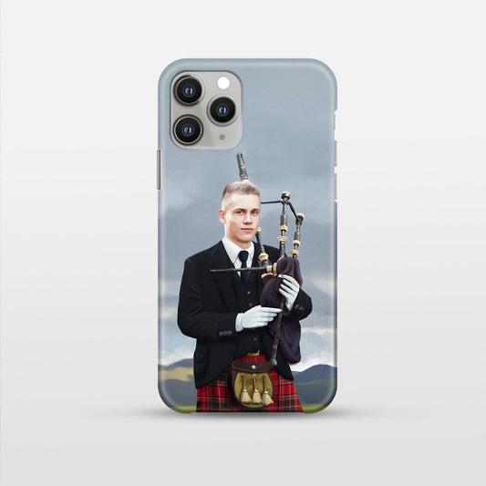 The Bagpiper - Custom Phone Case