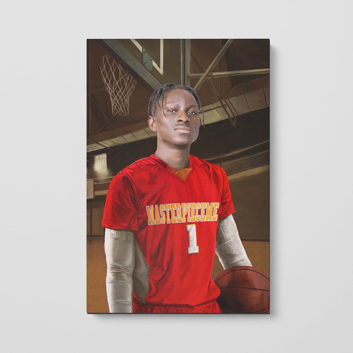 The Basketball Player - Custom Canvas