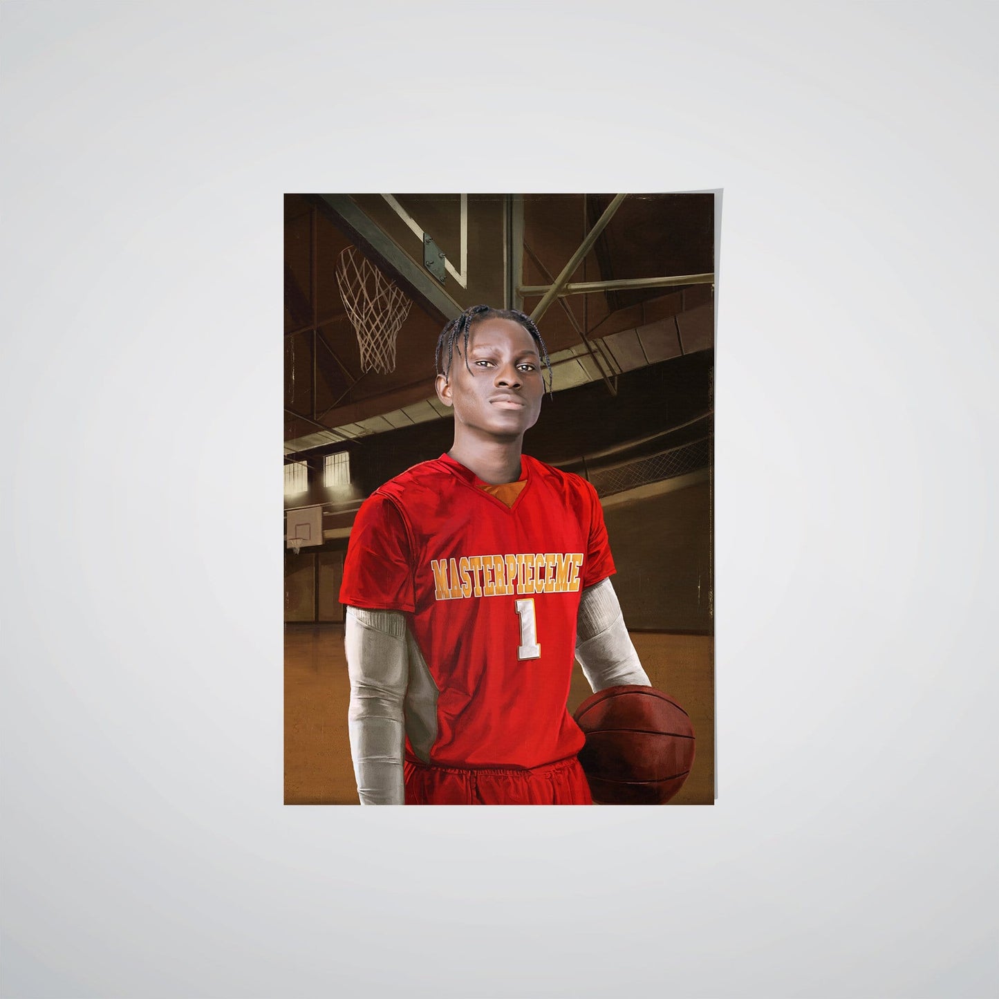 The Basketball Player - Custom Poster