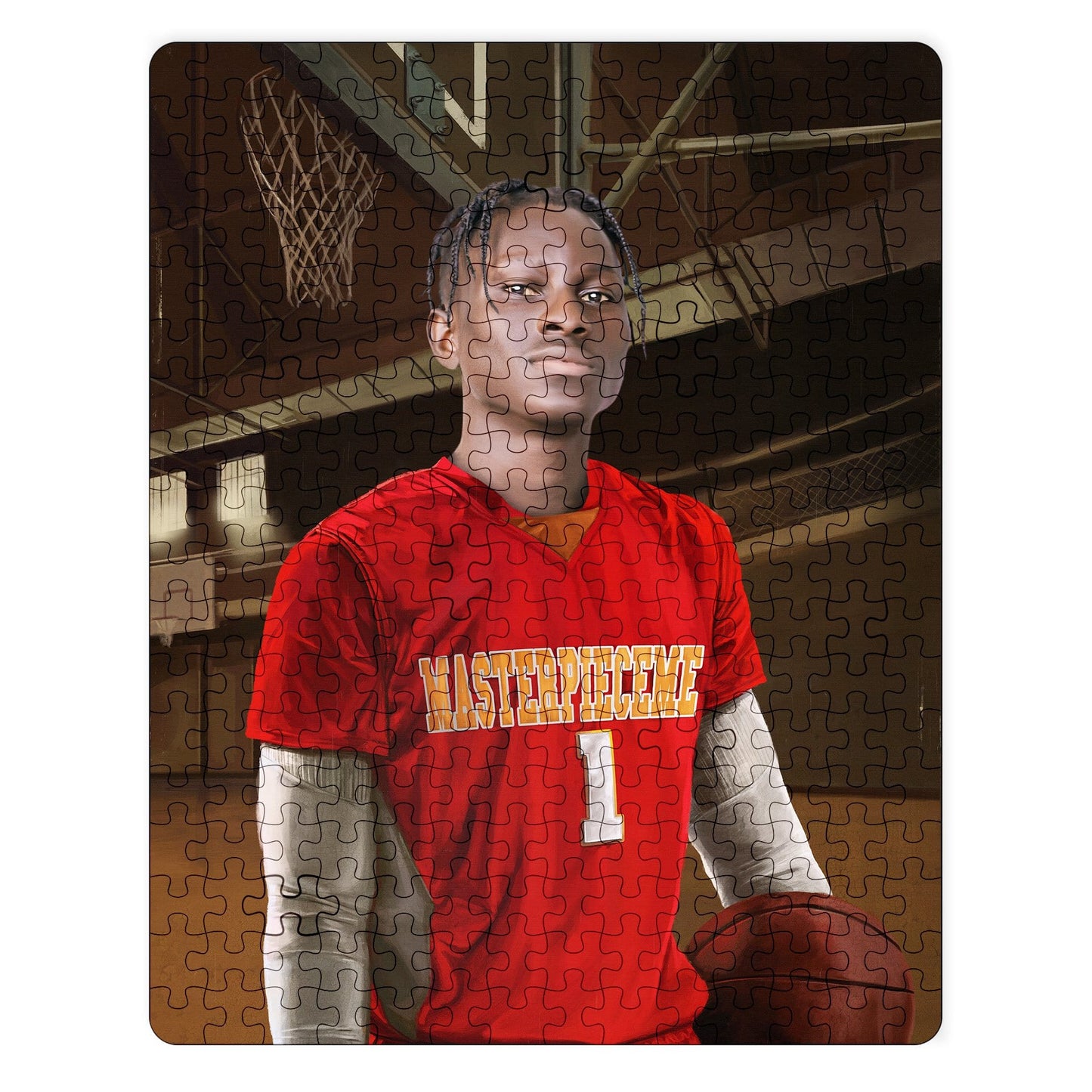 The Basketball Player - Custom Puzzle