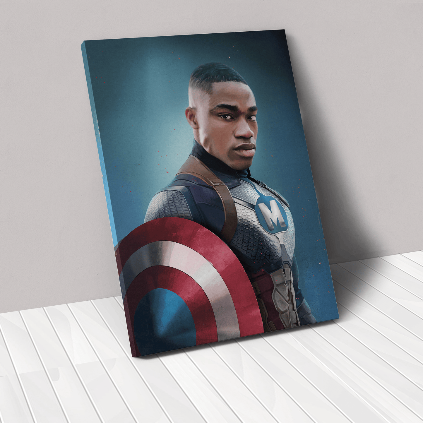 The Blue Captain - Custom Canvas