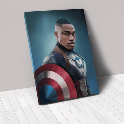 The Blue Captain - Custom Canvas