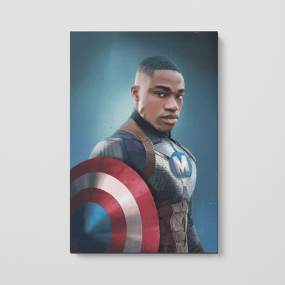 The Blue Captain - Custom Canvas