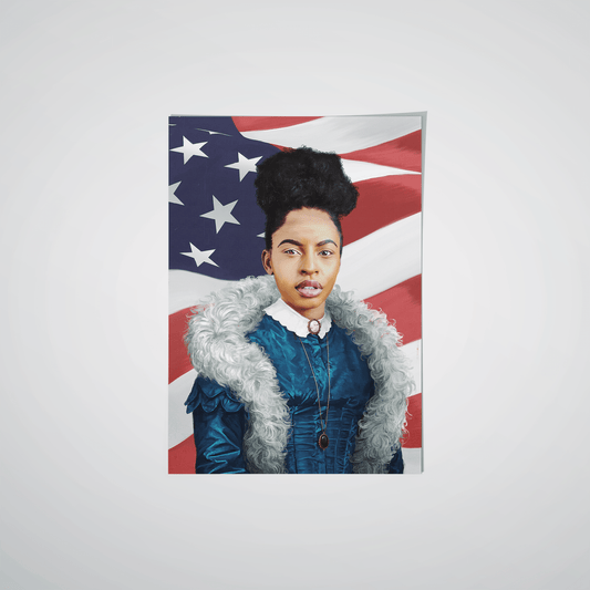 The Boa Lady USA Edition - Custom Poster