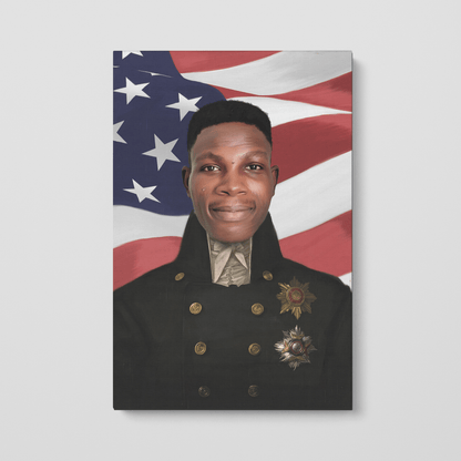 The Captain USA Edition - Custom Canvas