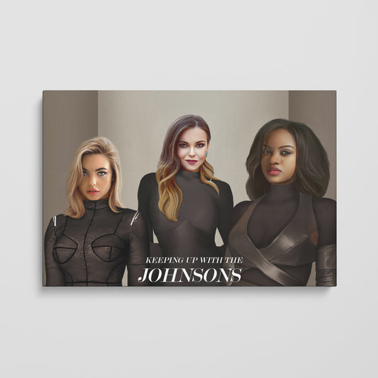 The Celeb Sisters - Custom Canvas