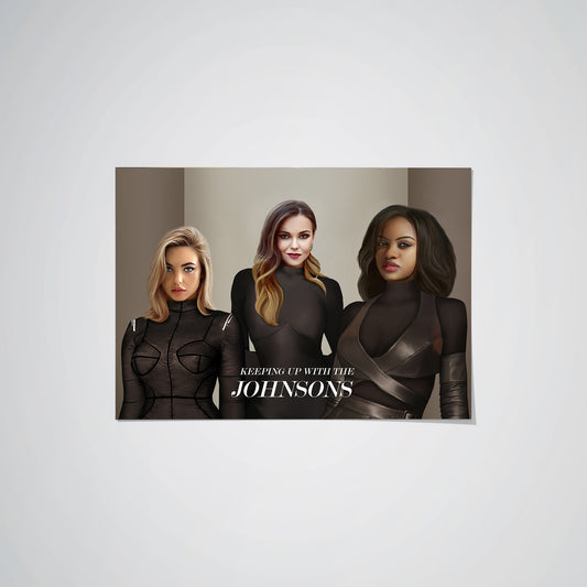 The Celeb Sisters - Custom Poster