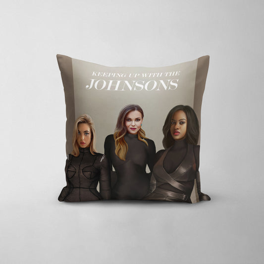 The Celeb Sisters - Custom Throw Pillow