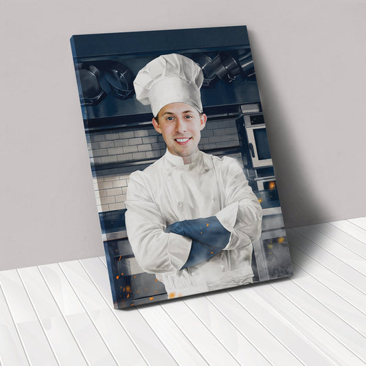 The Chef - Custom Canvas