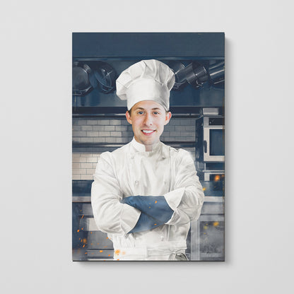 The Chef - Custom Canvas