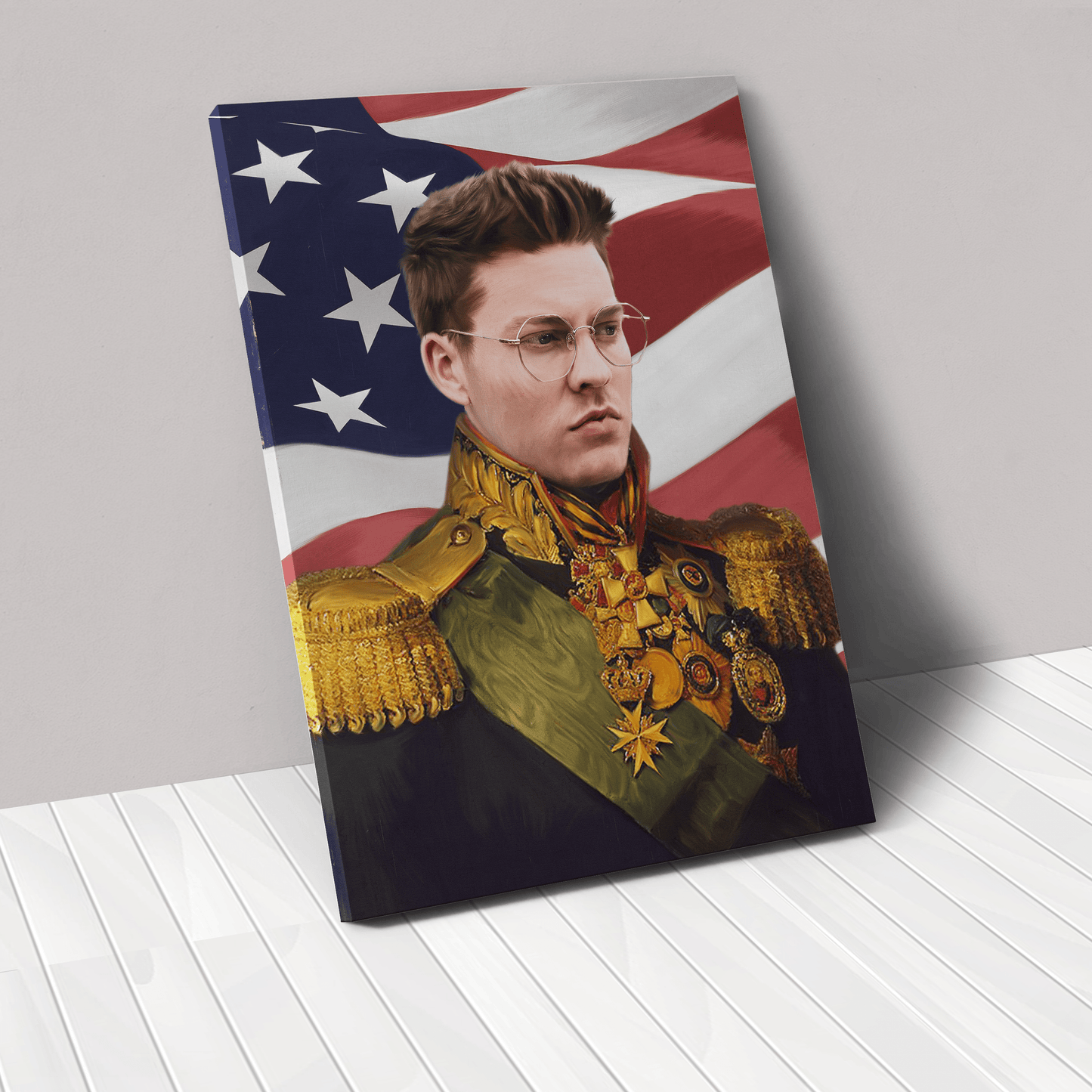 The Colonel USA Edition - Custom Canvas