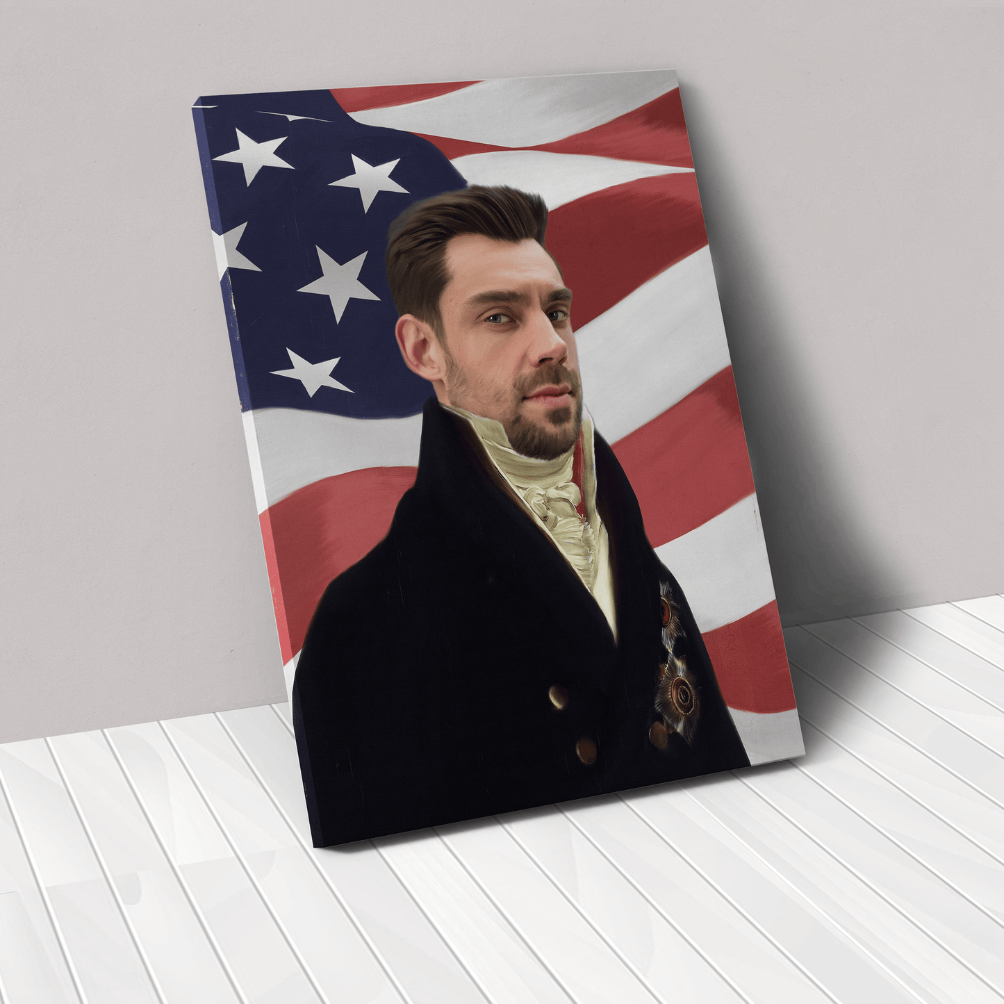 The Count USA Edition - Custom Canvas