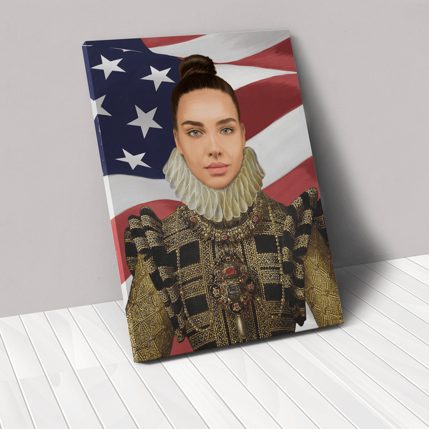 The Dame USA Edition - Custom Canvas