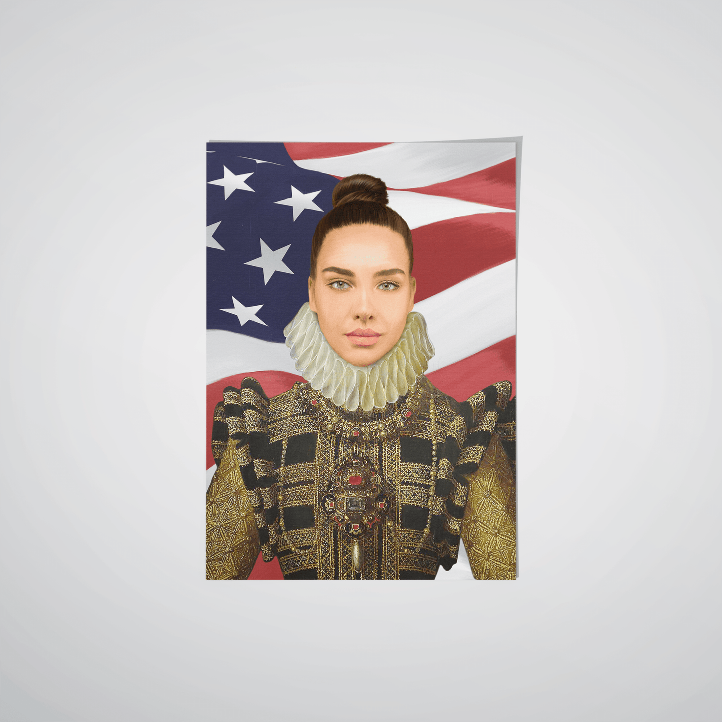 The Dame USA Edition - Custom Poster