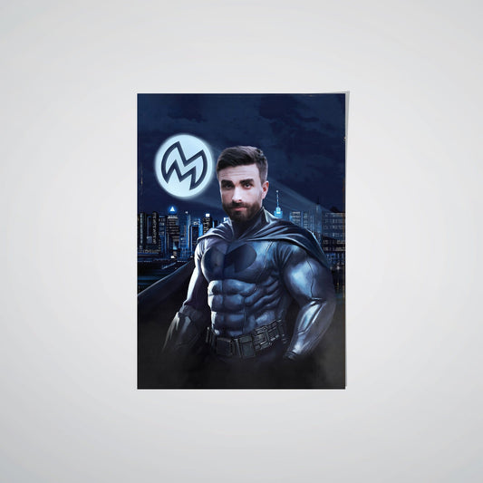 The Dark Hero - Custom Poster