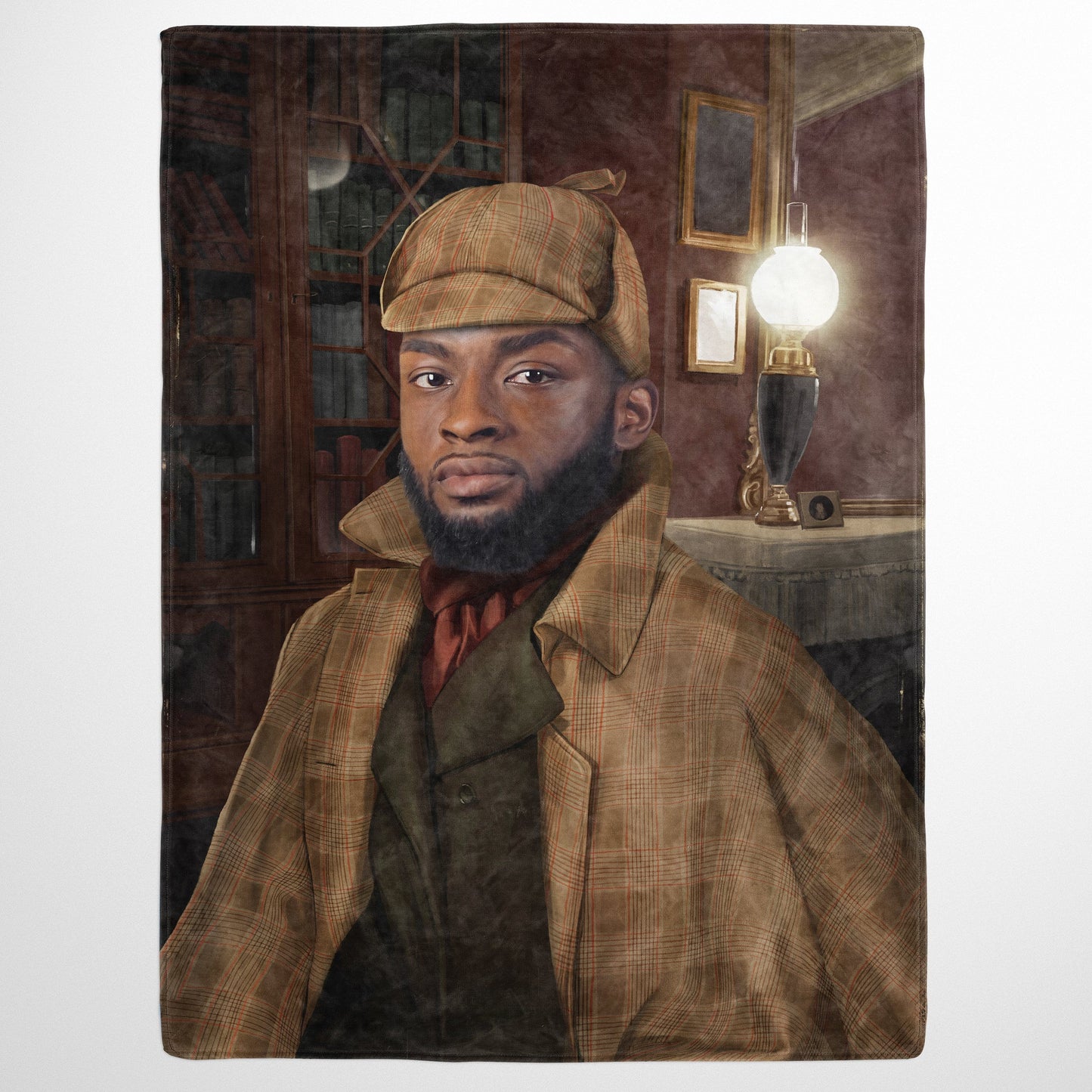 The Detective - Custom Fleece Blanket