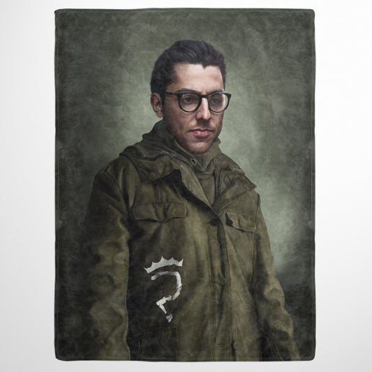 The Enigma - Custom Fleece Blanket