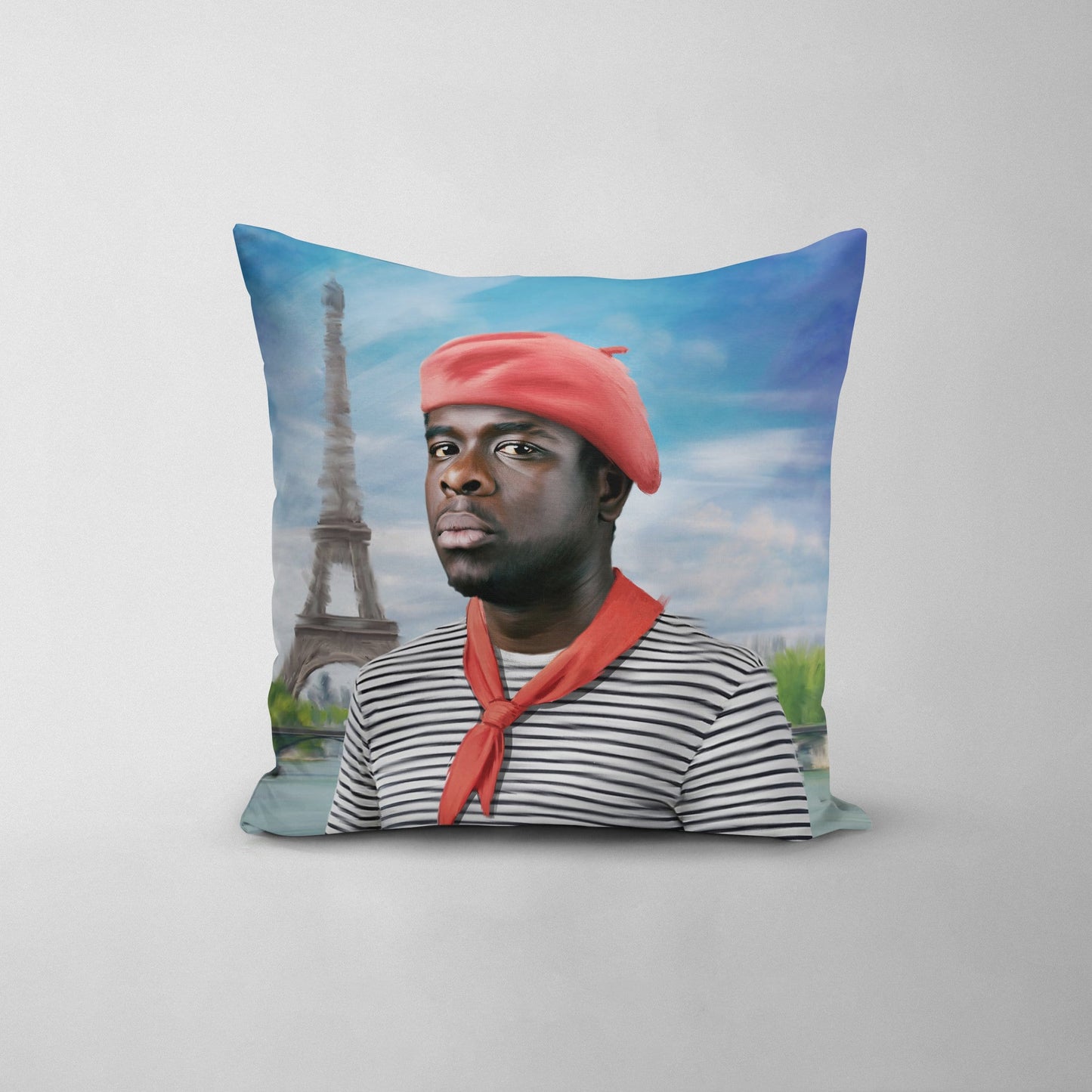 The Frenchie - Custom Throw Pillow