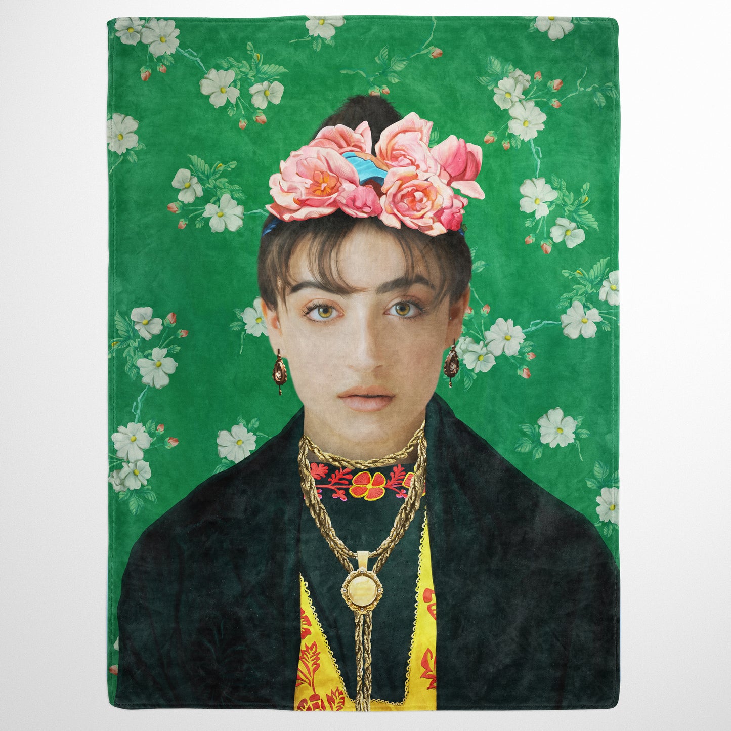 The Frida - Custom Fleece Blanket