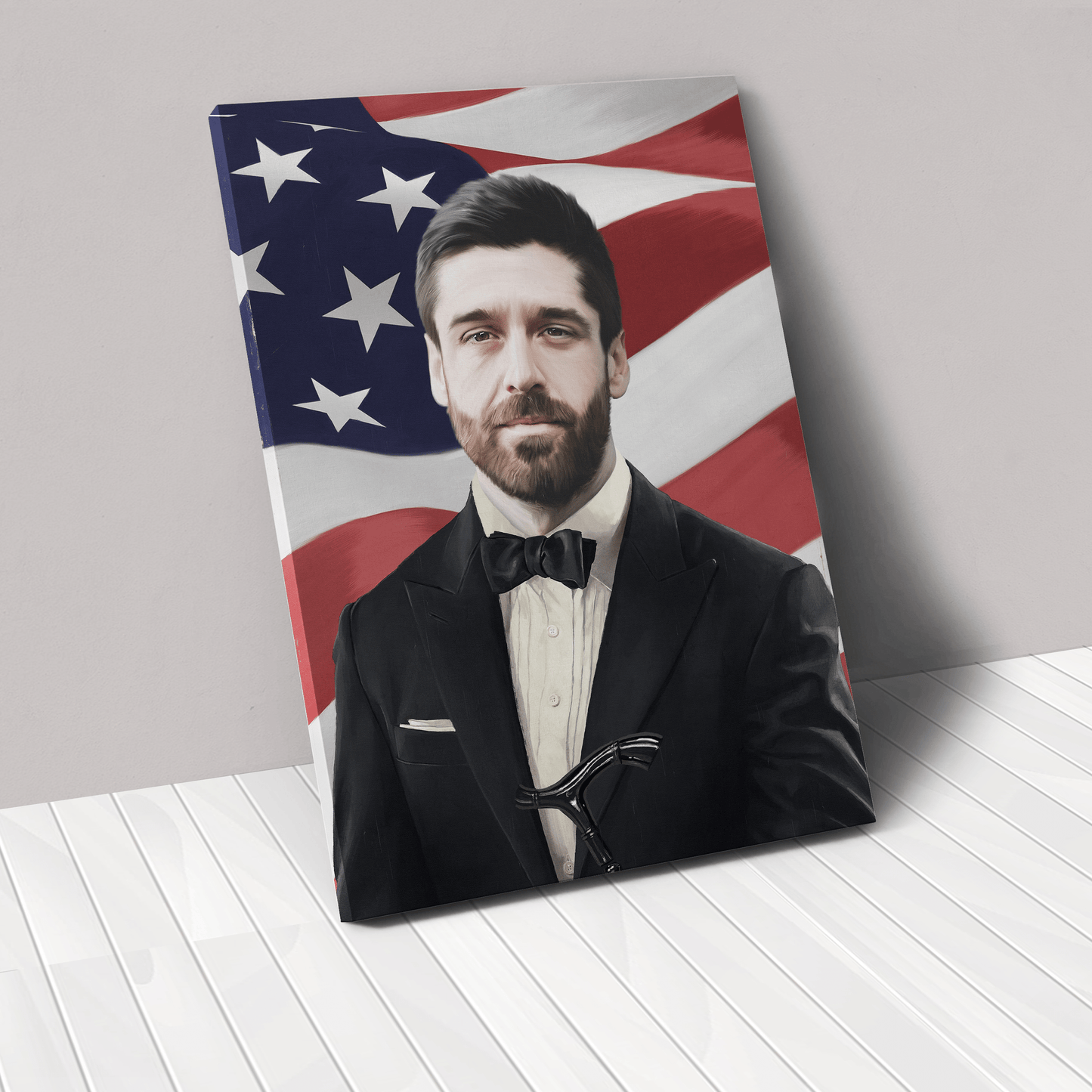The Gentleman USA Edition - Custom Canvas