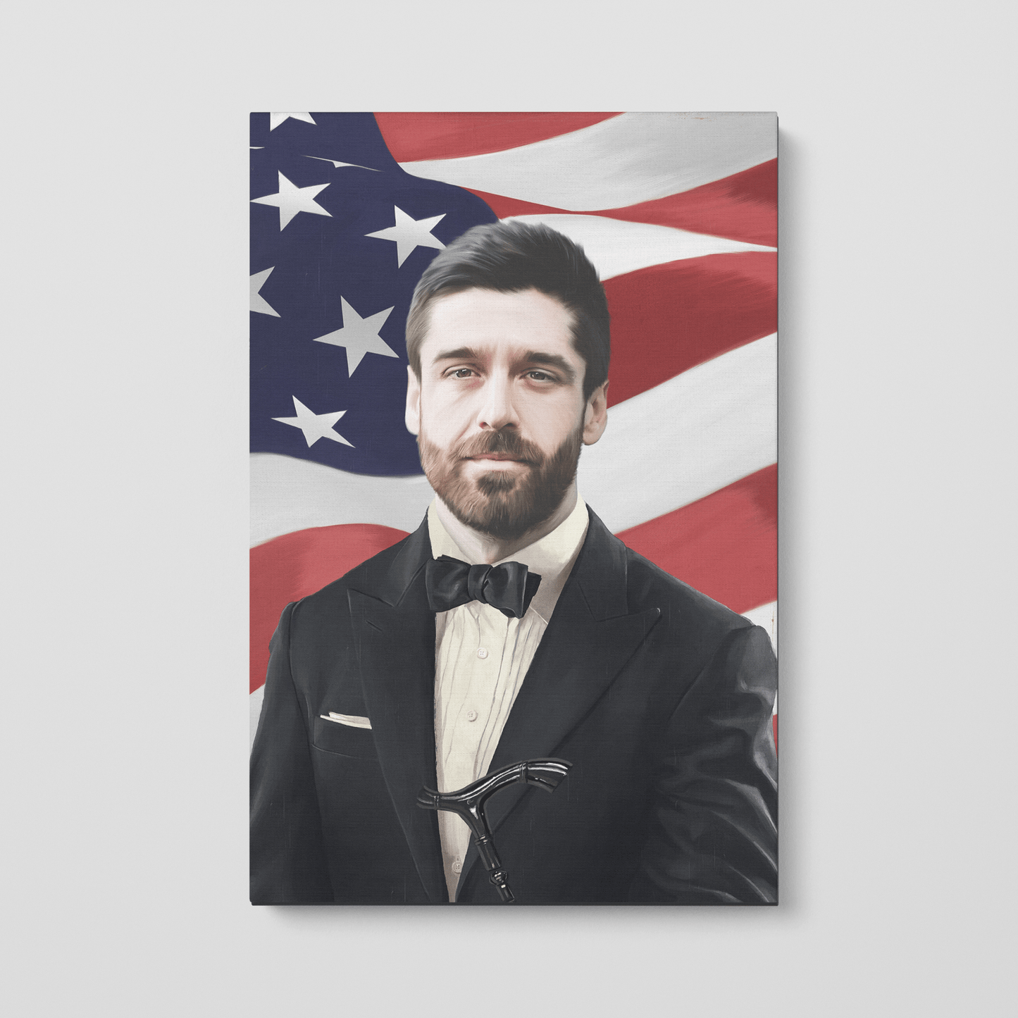 The Gentleman USA Edition - Custom Canvas