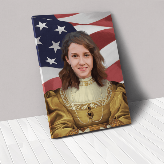 The Golden Girl USA Edition - Custom Canvas
