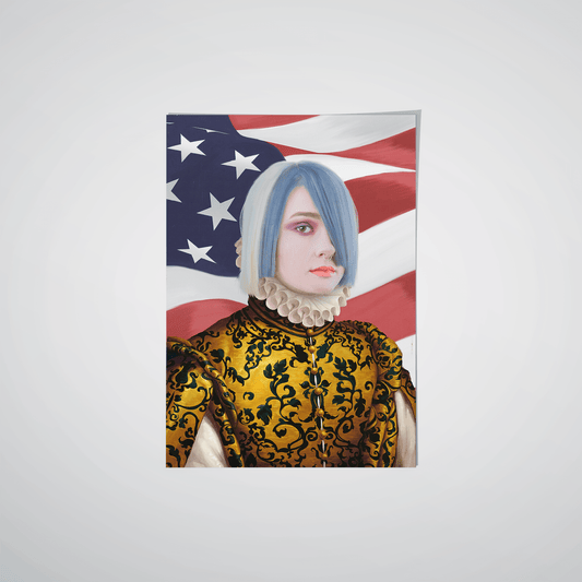 The Golden Queen USA Edition - Custom Poster