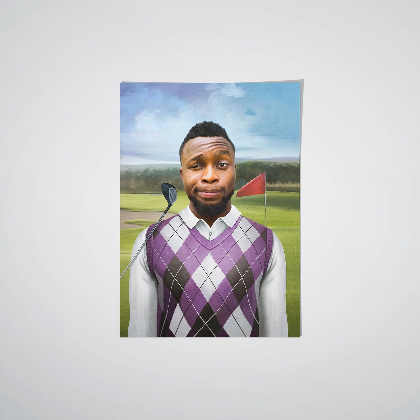 The Golfer - Custom Poster