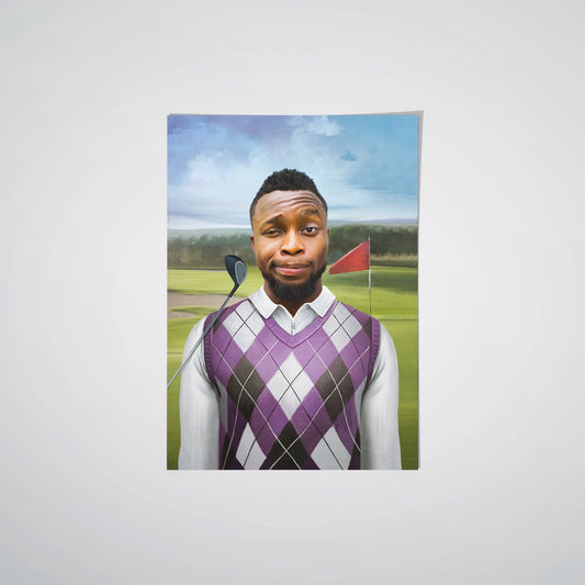 The Golfer - Custom Poster