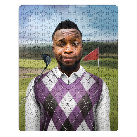 The Golfer - Custom Puzzle