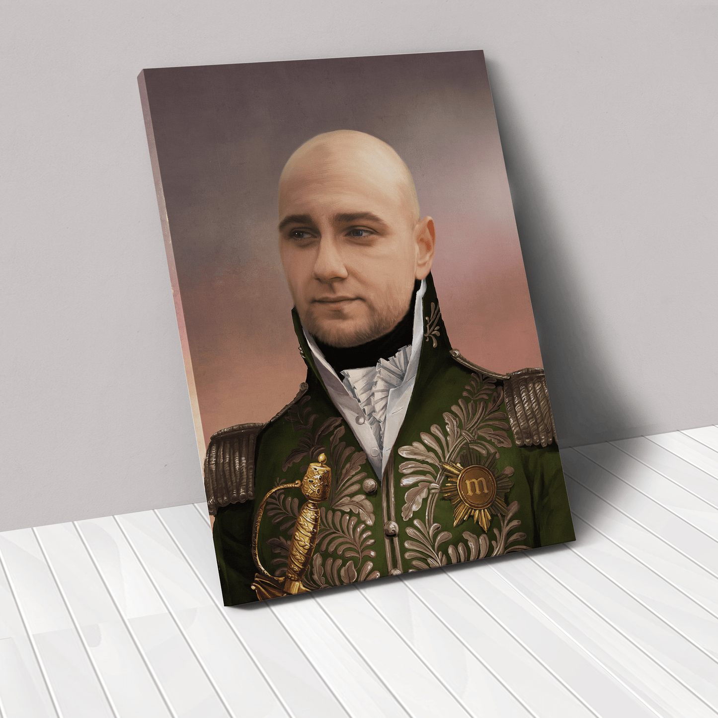 The Green General - Custom Canvas