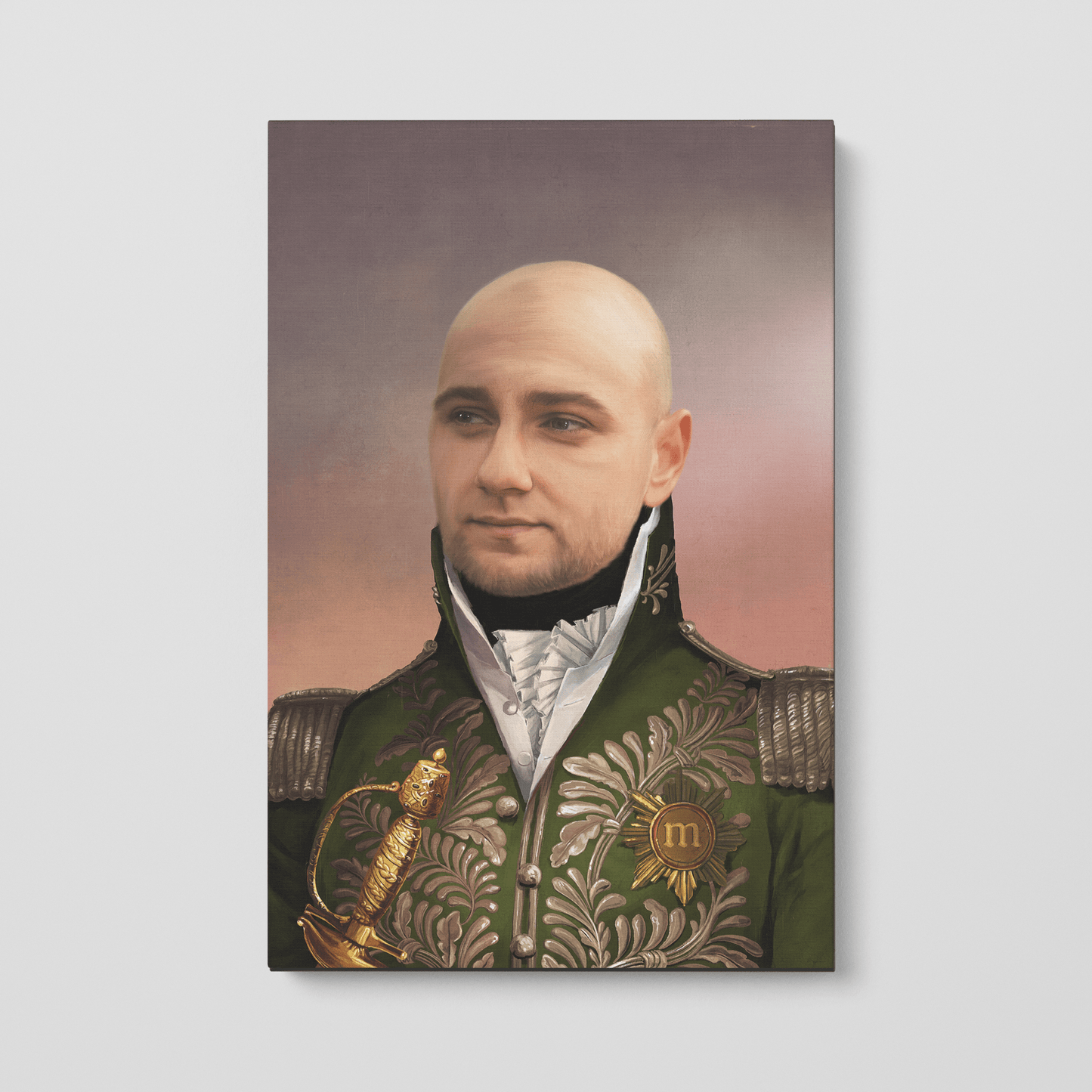 The Green General - Custom Canvas