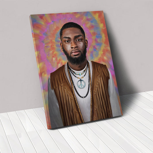 The Hippie - Custom Canvas