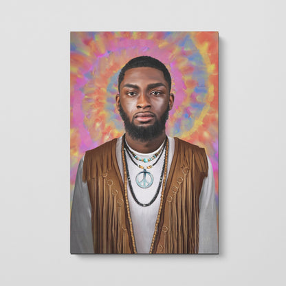 The Hippie - Custom Canvas