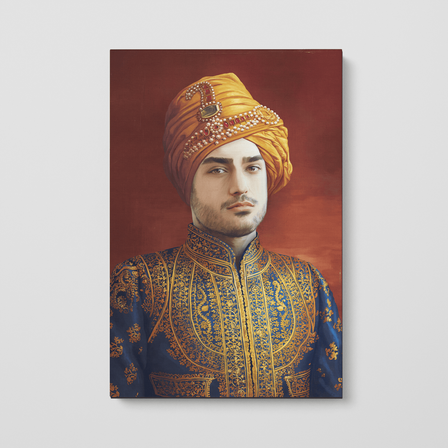 The Indian Raja - Custom Canvas