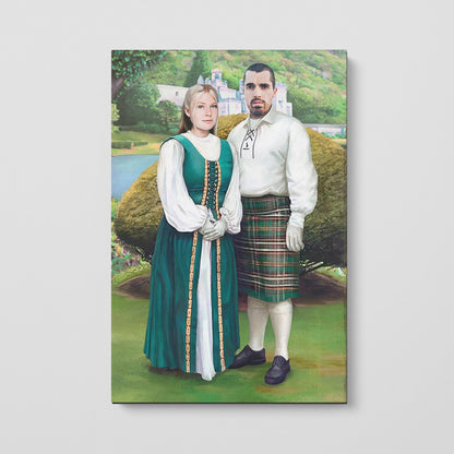 The Irish Couple - Custom Canvas