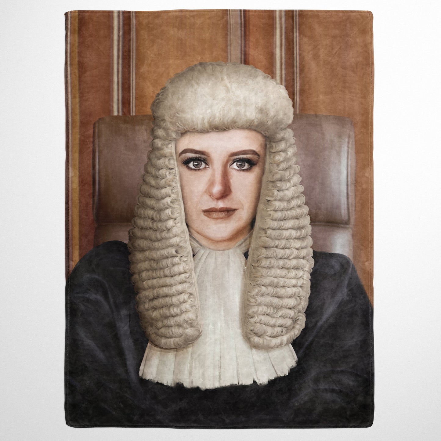 The Judge - Custom Fleece Blanket