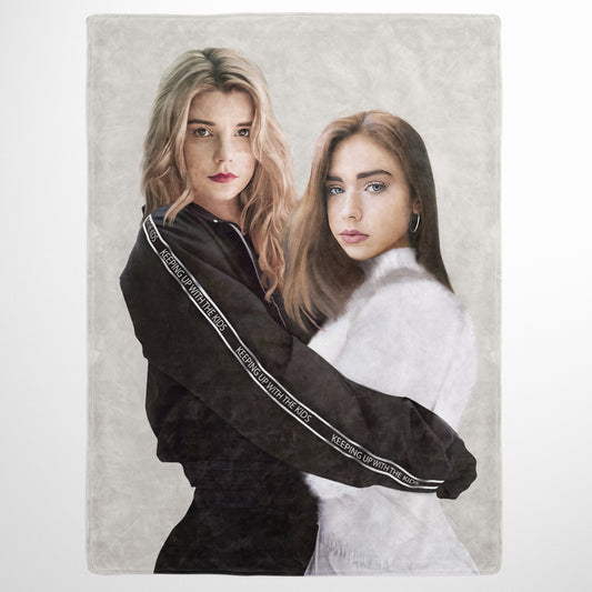 The Insta Sisters - Custom Fleece Blanket