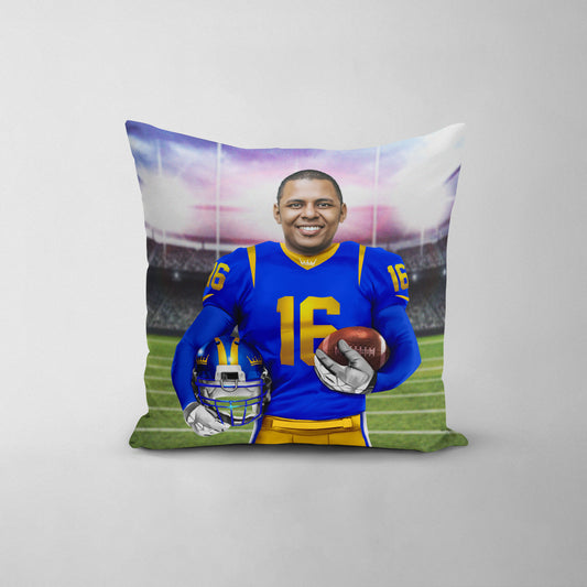 The LA Blues - Custom Throw Pillow