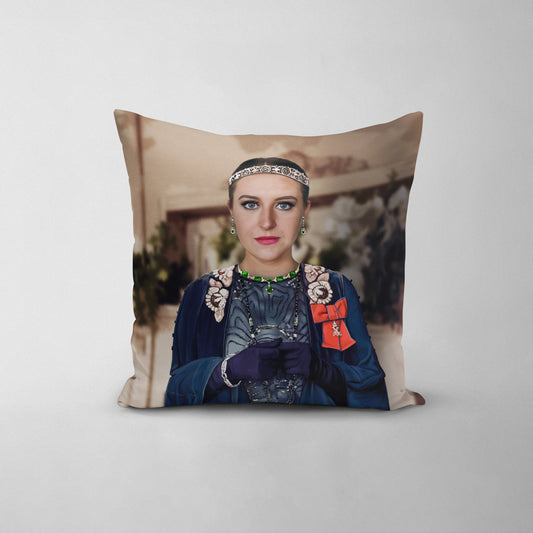 The Lady Bagshaw - Custom Throw Pillow